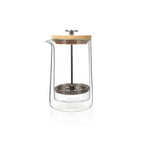 Cafetière à piston en verre double paroi 500ml