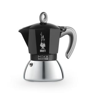 Cafetière italienne   4 tasses  noir en aluminium H18.5