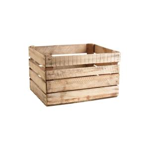 Caisse en bois rustique