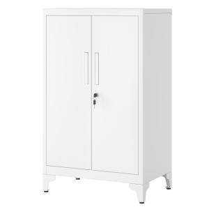 Caisson de bureau à 2 portes polyvalent verrouillable en ac…