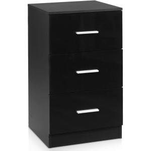 Caisson de bureau avec 3 tiroirs durable noir 37 X 34 X 66,…