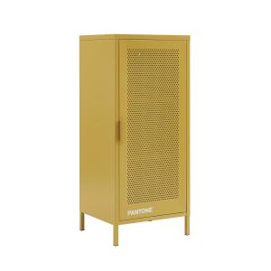 Caisson de bureau métal jaune moutarde h105cm