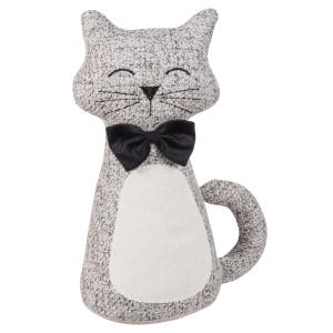 Cale-porte chat en tissu