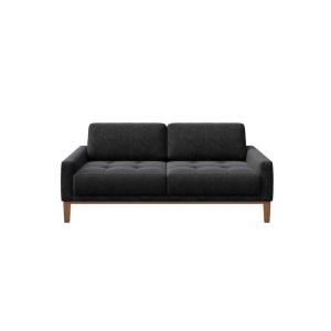 Canapé 2 places en polyester anthracite