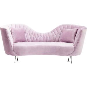 Canapé 2 places en velours violet