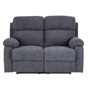 Canapé   2 places gris anthracite