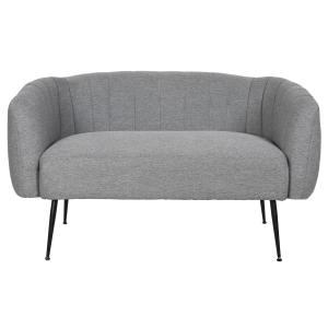Canapé  2 places gris H75