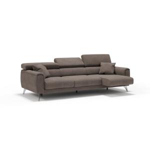 Canapé 3 assises extensibles en tissu imperméable 244 cm br…