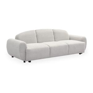 Canapé 3 places convertible dossier et accoudoirs arrondis…