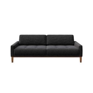 Canapé 3 places en polyester anthracite