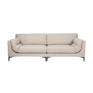 Canapé 3 places en tissu confortable