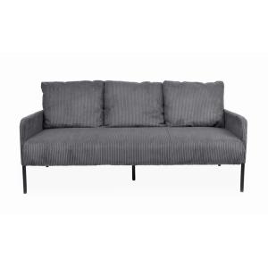 Canapé 3 places moderne et élégant manuelo velours côtelé g…