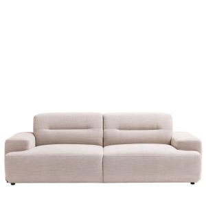Canapé 4 places en tissu beige