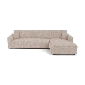 Canapé coffre angle droit convertible 3 places velours côte…