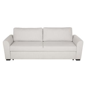 Canapé convertible 3/4 places gris clair
