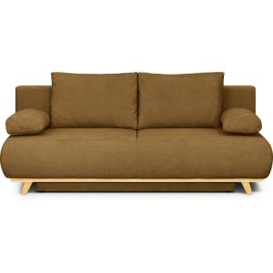 Canapé convertible 3 places avec coffre en tissu chenille b…