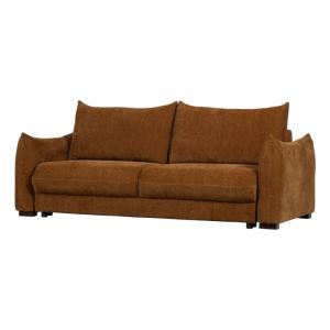 Canapé convertible 3 places en tissu L233 cm