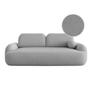 Canapé convertible 3pl MILLY avec coffre en tissu bouclette…