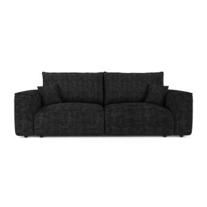 Canapé convertible avec coffre 4 places en velours côtelé n…