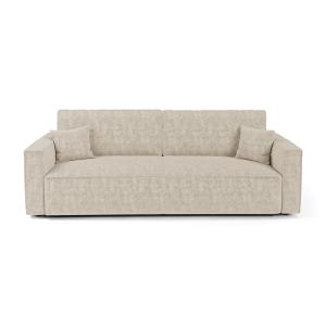 Canapé convertible avec coffre 4 places en velours texturé…