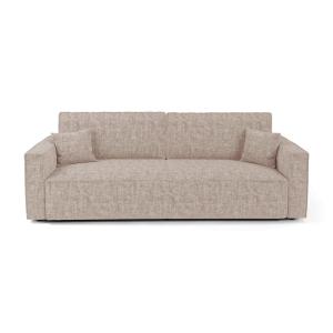 Canapé convertible avec coffre 4 places en velours texturé…