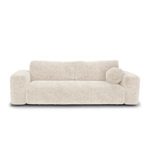 Canapé convertible avec coffre 4 places en velours texturé…