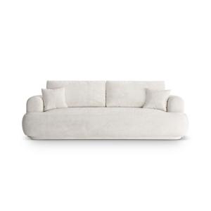 Canapé convertible avec coffre de rangement 3places bouclé…