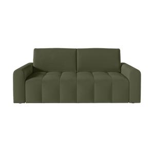 Canapé convertible couchage 140x190cm matelas 13cm tissu -…