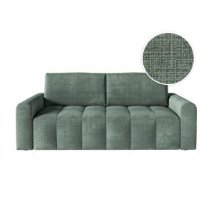 Canapé convertible couchage 140x190cm matelas 17cm tissu -…