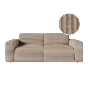 Canapé convertible couchage 140x190cm - matelas 17cm -  vel…
