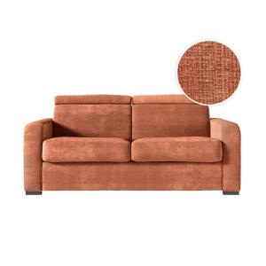 Canapé convertible couchage 160x190cm en tissu chenille ter…