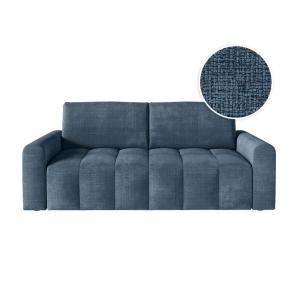 Canapé convertible couchage 160x190cm matelas 13cm tissu bl…