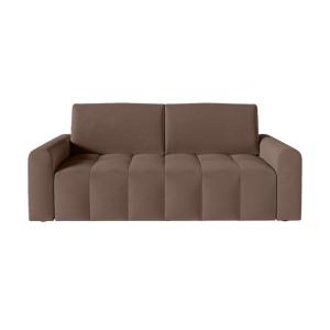 Canapé convertible couchage 160x190cm matelas 13cm tissu ma…