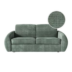 Canapé convertible couchage 160x190cm - matelas 13cm - tiss…