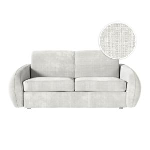 Canapé convertible couchage 160x190cm - matelas 17cm - tiss…