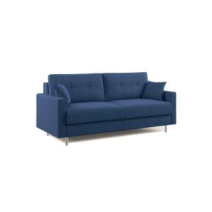 Canapé convertible en microfibre détachable 188 cm bleu