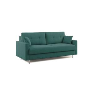 Canapé convertible en microfibre détachable 208 cm vert