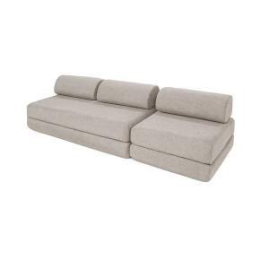 Canapé convertible et modulable 4 places en tissu imperméab…