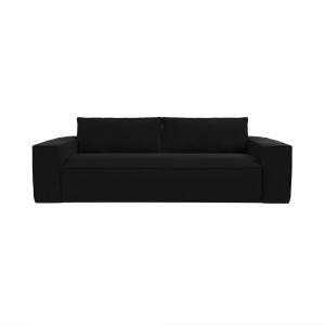 Canapé convertible express dunlopillo velours Anthracite fo…