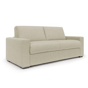 Canapé convertible matelas H20 220 cm beige