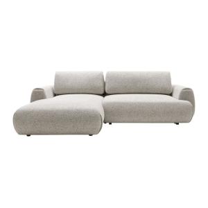 Canapé d'angle  4 places gris clair, gris