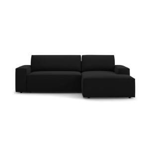 Canapé d'angle convertible avec coffre 3 places tissu struc…