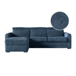 Canapé d'angle convertible couchage 140x190cm en tissu chen…