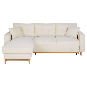 Canapé d'angle convertible style scandinave 3/4 places en v…