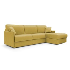 Canapé d'angle convertible tissu imperméable 252 cm gauche…