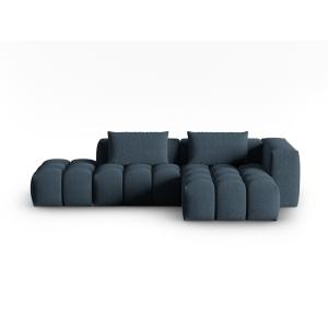 Canapé d'angle droit modulable 4 places en tissu structurel…