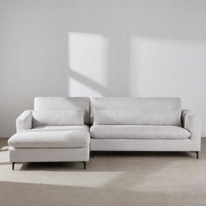 Canapé d'angle gauche 4/5 places avec têtières relevables e…