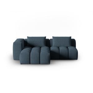 Canapé d'angle gauche modulable 3 places tissu structurel b…