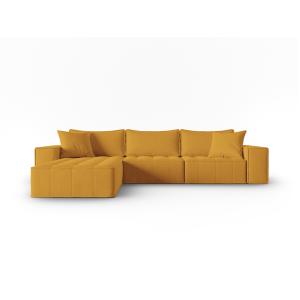 Canapé d'angle gauche modulable 5 places en tissu structure…