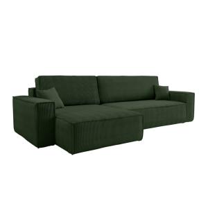 Canapé d'angle max réversible et convertible velours côtelé…